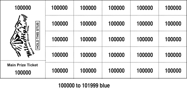 ticket sheet